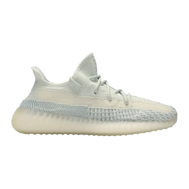 Yeezy Boost 350 V2 (Réfléchissante) Cloud White — Authentic Shoes & Footwear at CLZTURE