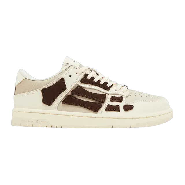 Amiri Skel Top Low Birch Brown — Authentic Shoes & Footwear at CLZTURE