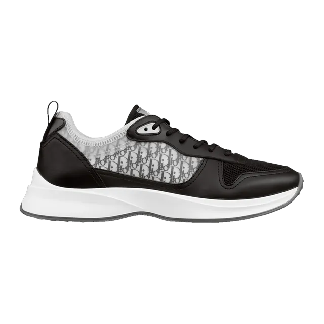 Dior Sneakers B25 Runner Oblique Black Grey — Authentic Dior in stock at CLZTURE