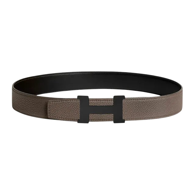 Hermès Boucle Constance 38Mm Black Grey — Authentic Accessories at CLZTURE