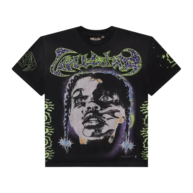 Hellstar Amen T-Shirt Black — Authentic at CLZTURE