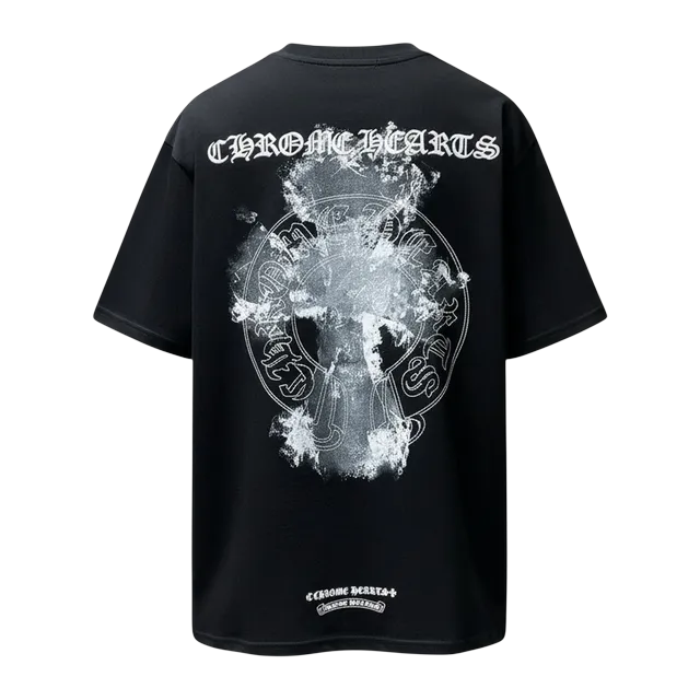 Chrome Hearts T-Shirt Cross Logo Black — Authentic T-Shirts at CLZTURE