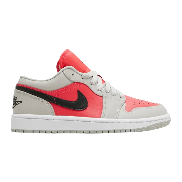 Air Jordan 1 Low Light Iron Ore Siren Red — Authentic Shoes & Footwear at CLZTURE