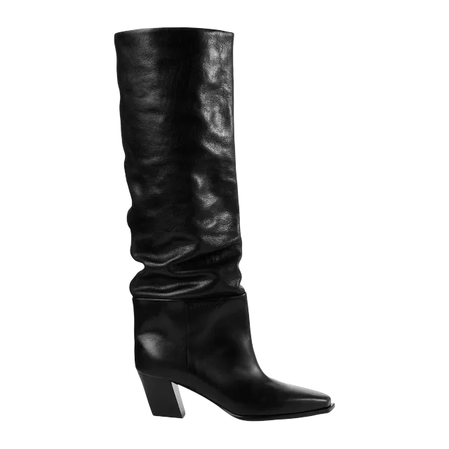 Jimmy Choo Hart Knee Boot 60Mm Black — Authentic Jimmy Choo in stock at CLZTURE