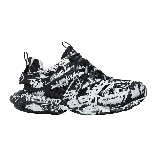 Balenciaga Sneakers Track Graffiti Black — Authentic Shoes & Footwear at CLZTURE