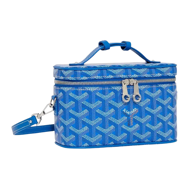 Goyard Vanity Muse Mini 16Cm Blue — Authentic Goyard in stock at CLZTURE