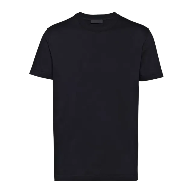 Prada Three Pack Cotton Jersey T-Shirts Black — Authentic Prada in stock at CLZTURE