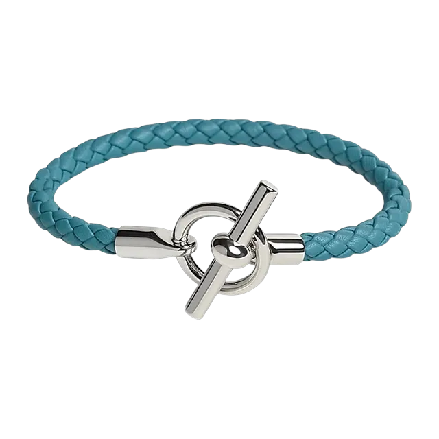 Hermès Bracelet Glénan h Blue Jean — Authentic Jewelry at CLZTURE