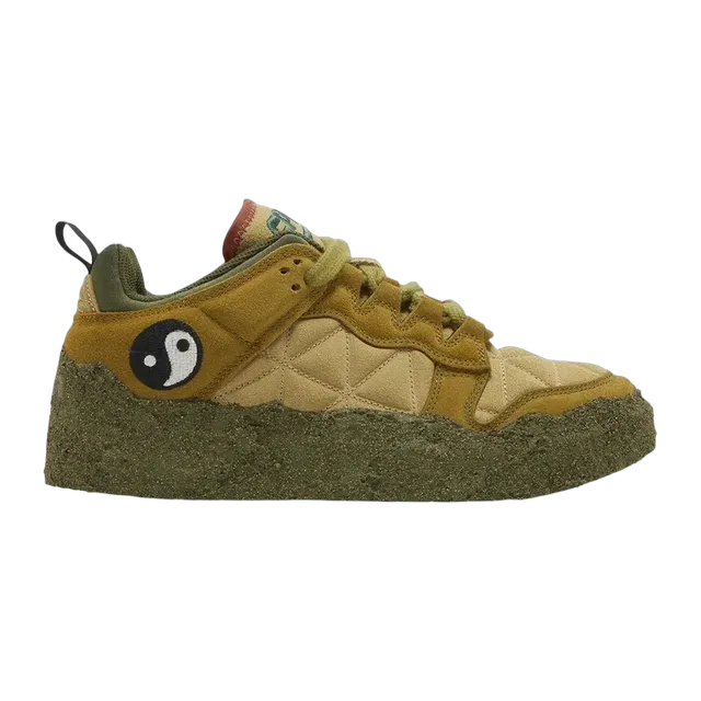 Cactus Plant Flea Market x Dunk Low Sp Tan Mossy Green — Authentic Shoes & Footwear at CLZTURE