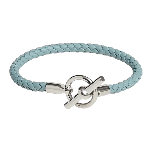 Hermès Bracelet Glénan h Light Blue — Authentic Jewelry at CLZTURE
