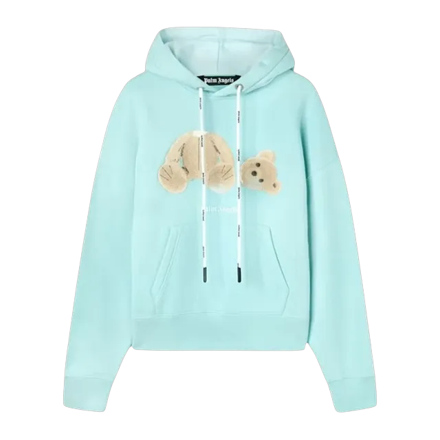 Palm Angels Kill The Bear Popover Blue — Authentic Palm Angels in stock at CLZTURE