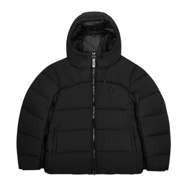 Trapstar Irongate Arch Pipping Puffer Blackout — Authentic Trapstar in stock at CLZTURE