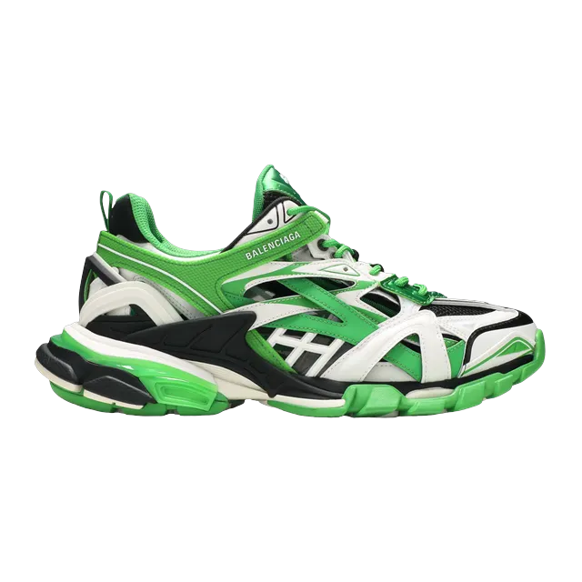 Balenciaga Sneakers Track 2 Green — Authentic Shoes & Footwear at CLZTURE