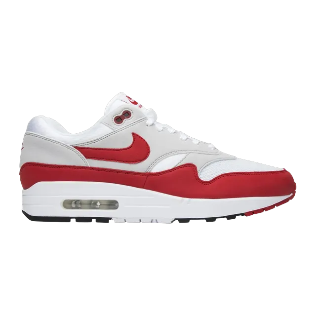 Air Max 1 Og Anniversary Red — Authentic at CLZTURE