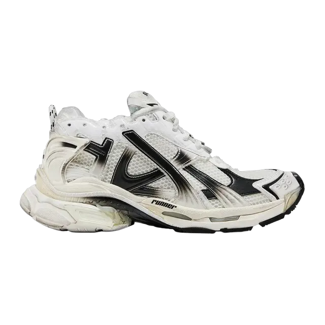 Balenciaga Runner Gradient White Black — Authentic Shoes & Footwear at CLZTURE