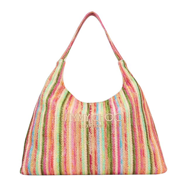 Jimmy Choo Beach Diamond Hobo Large Multi-Color — Authentic Jimmy Choo in stock at CLZTURE
