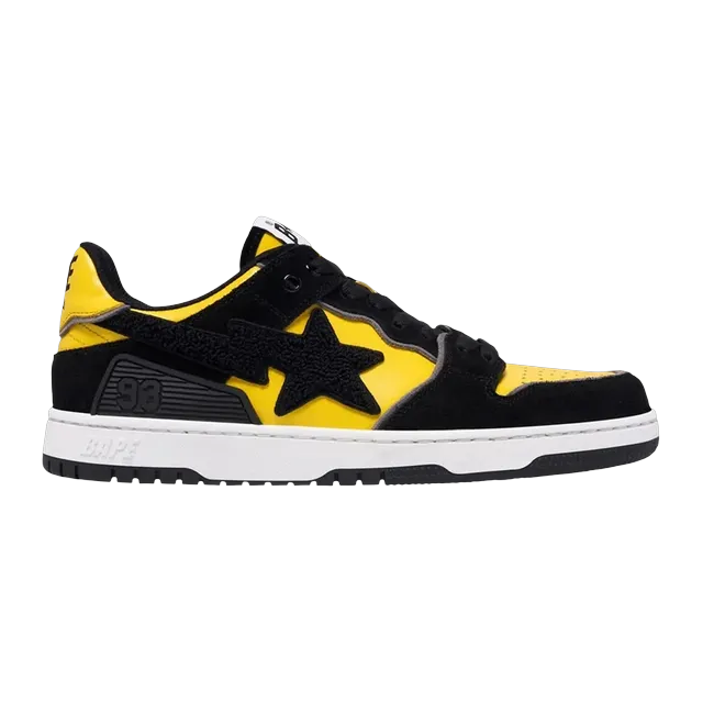 BAPE Sk8 Sta #2 M2 Yellow — Authentic Shoes & Footwear at CLZTURE