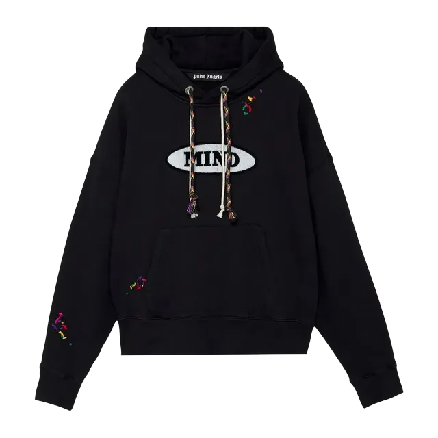 Palm Angels Missoni Mind x Hoodie Black — Authentic Palm Angels in stock at CLZTURE