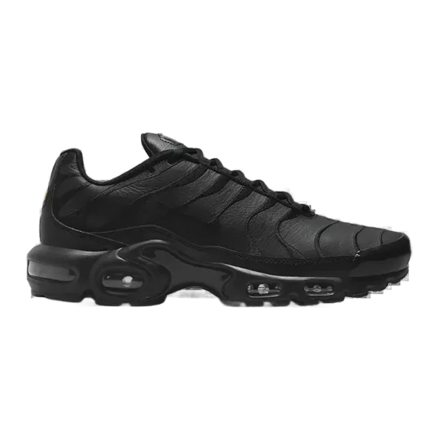 Nike Air Max Plus Triple Black Leather — Authentic Nike at CLZTURE
