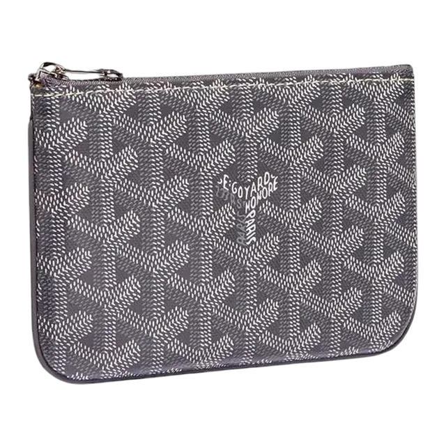 Goyard Pouch Sénat Mini 15Cm Grey — Authentic Clutches & Pouches at CLZTURE