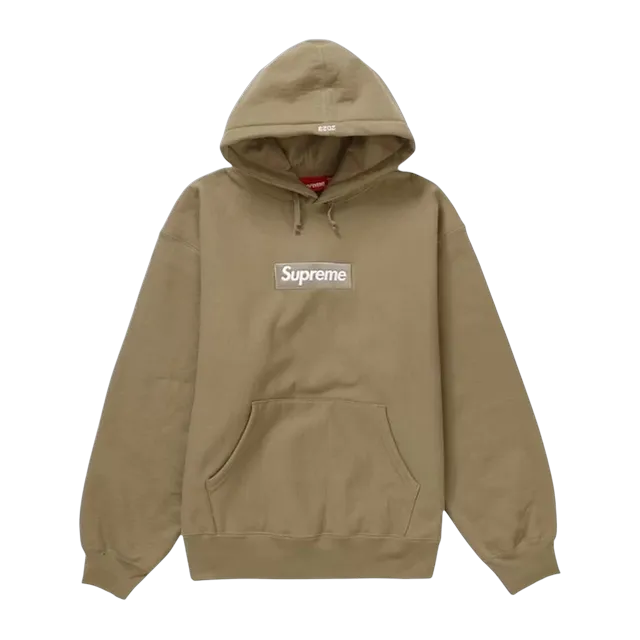 Supreme Box Logo Hooded Sand Desert — Authentic Supreme in stock at CLZTURE