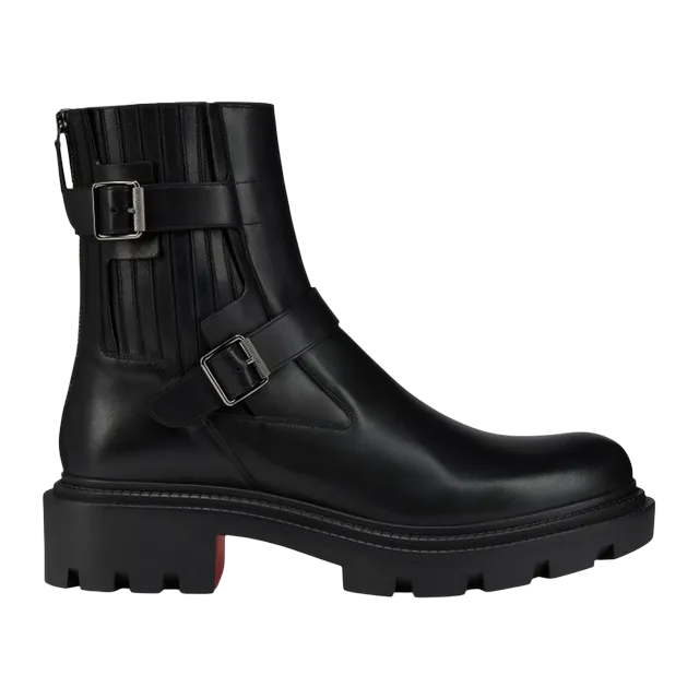 Christian Louboutin Oxybootie College Black — Authentic Boots at CLZTURE