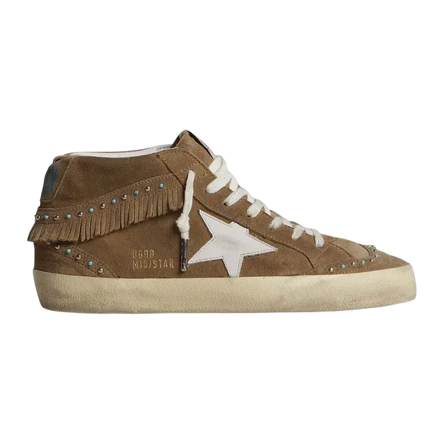 Golden Goose Sneakers Mid Star Brown — Authentic Golden Goose in stock at CLZTURE