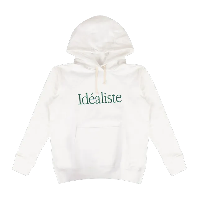 Casablanca Idealiste Hoodie Sweatshirt White — Authentic Hoodies & Sweats at CLZTURE