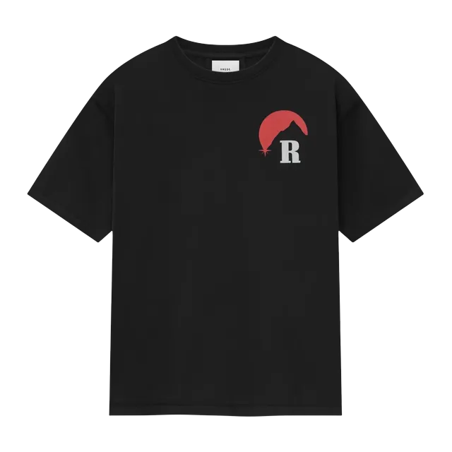 Rhude Moonlight T-Shirt Black — Authentic Rhude in stock at CLZTURE