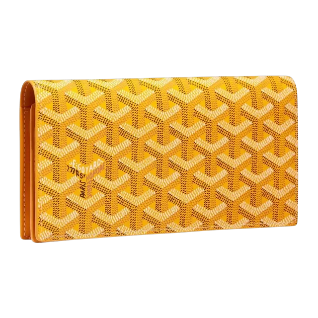 Goyard Wallet Richelieu Yellow — Authentic Accessories at CLZTURE