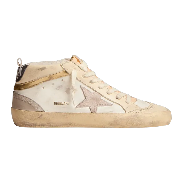 Golden Goose Sneakers Mid Star White — Authentic Golden Goose in stock at CLZTURE