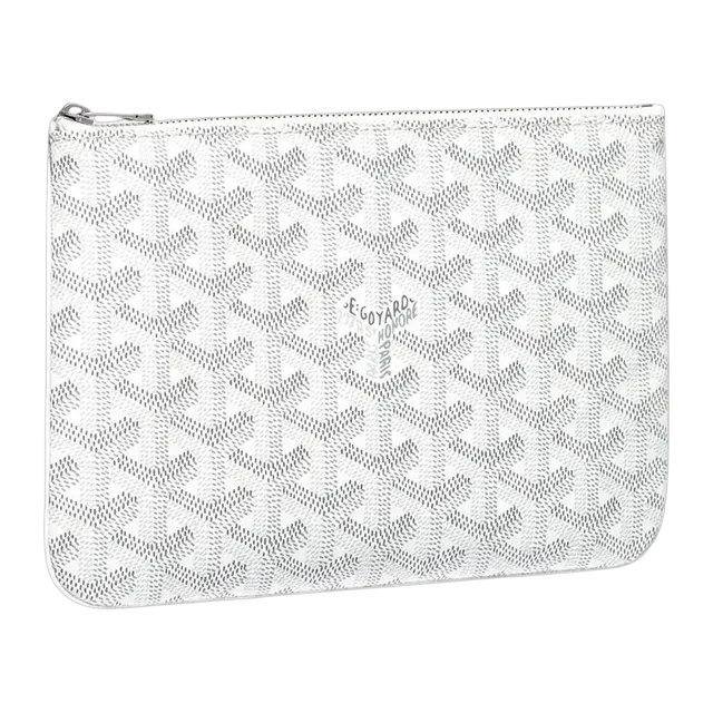 Goyard Sénat Pm 21Cm White — Authentic Clutches & Pouches at CLZTURE
