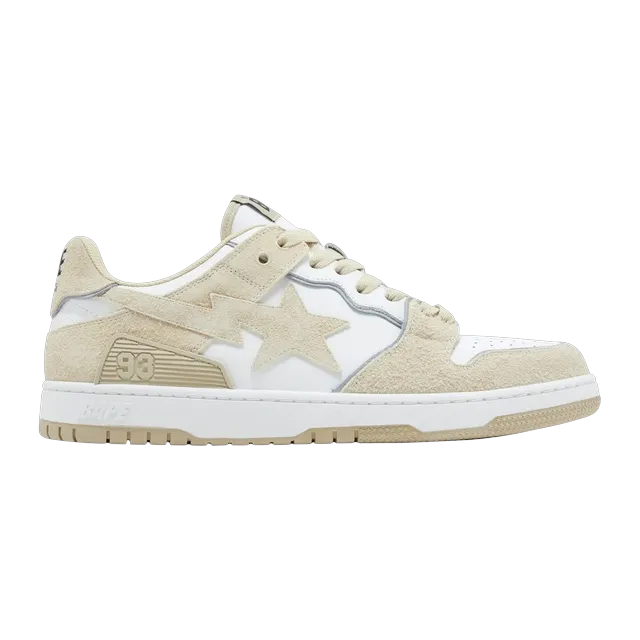 BAPE Sk8 Sta #3 M1 Beige Neutral — Authentic Shoes & Footwear at CLZTURE