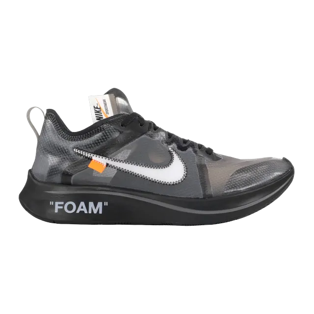 Nike Off-White x Zoom Fly Black — Authentic Nike in stock at CLZTURE