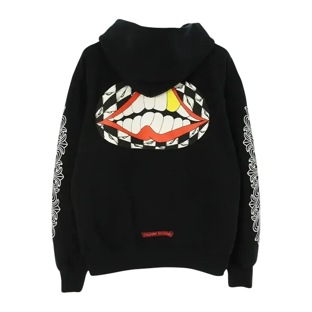 Chrome Hearts Matty Boy Flower Chomper Hoodie Black — Authentic Hoodies & Sweats at CLZTURE