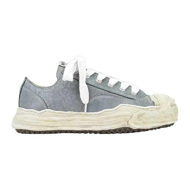 Mihara Yasuhiro Hank Low Vintage Leather – Grey — Authentic Shoes & Footwear at CLZTURE