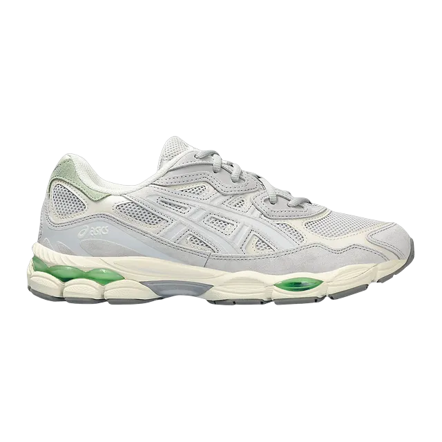 ASICS Gel NYC Cloud Grey Green — Authentic Shoes & Footwear at CLZTURE