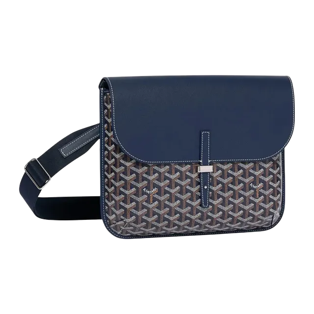 Goyard Messager Coursier 32Mm Blue — Authentic Bags & Luggage at CLZTURE