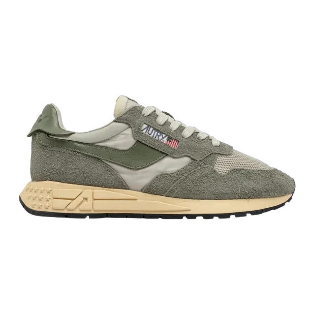 Autry Reelwind Low Olive — Authentic Shoes & Footwear at CLZTURE