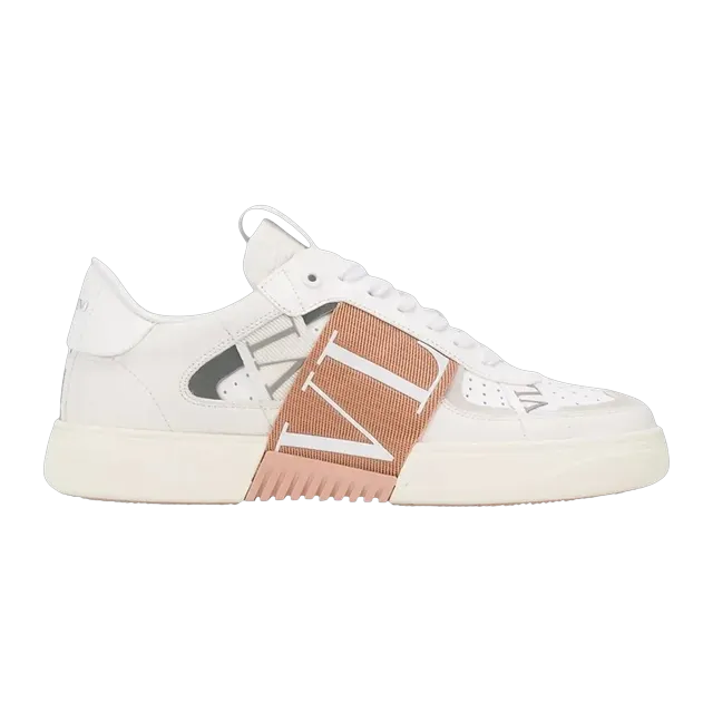 Valentino Vl7N Bands White Beige — Authentic Shoes & Footwear at CLZTURE