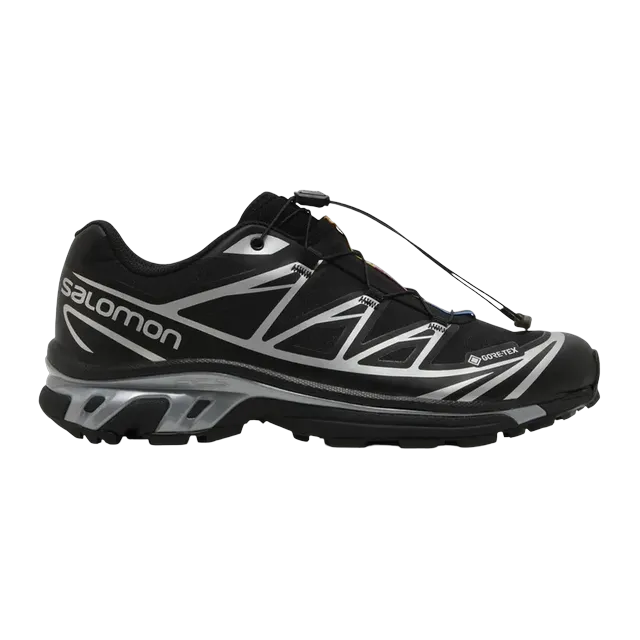 Salomon Xt-6 Gore-Tex Black Silver — Authentic Shoes & Footwear at CLZTURE