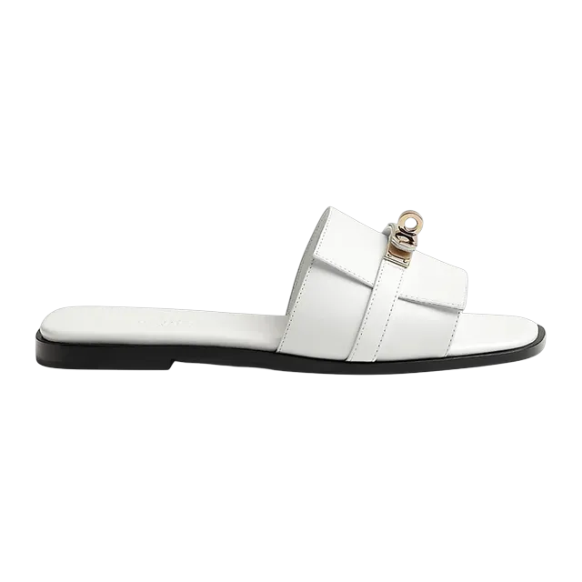 Hermès Giulia White — Authentic Shoes & Footwear at CLZTURE