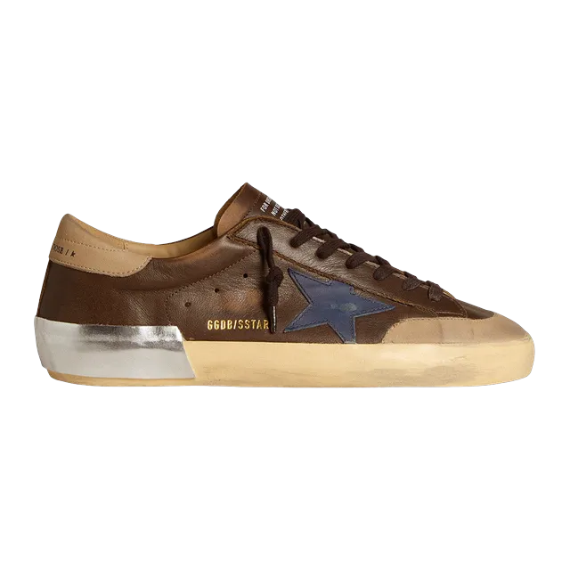 Golden Goose Sneakers Super-Star Brown — Authentic Shoes & Footwear at CLZTURE