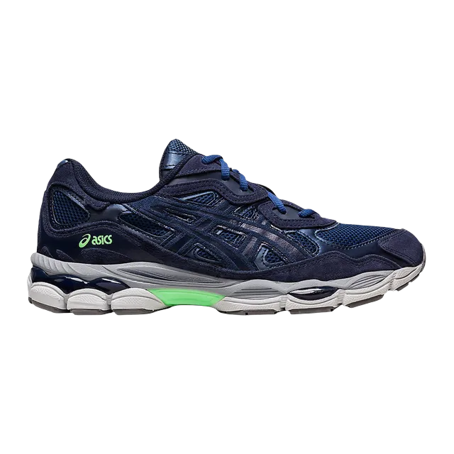 ASICS Gel Nyc Navy Neon — Authentic Shoes & Footwear at CLZTURE