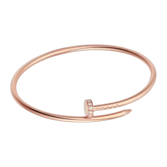 Cartier Bracelet Juste Un Clou Petit Diamants Gold — Authentic Jewelry at CLZTURE