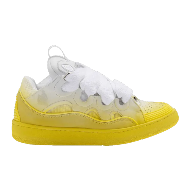 Lanvin Sneakers Curb Yellow — Authentic at CLZTURE