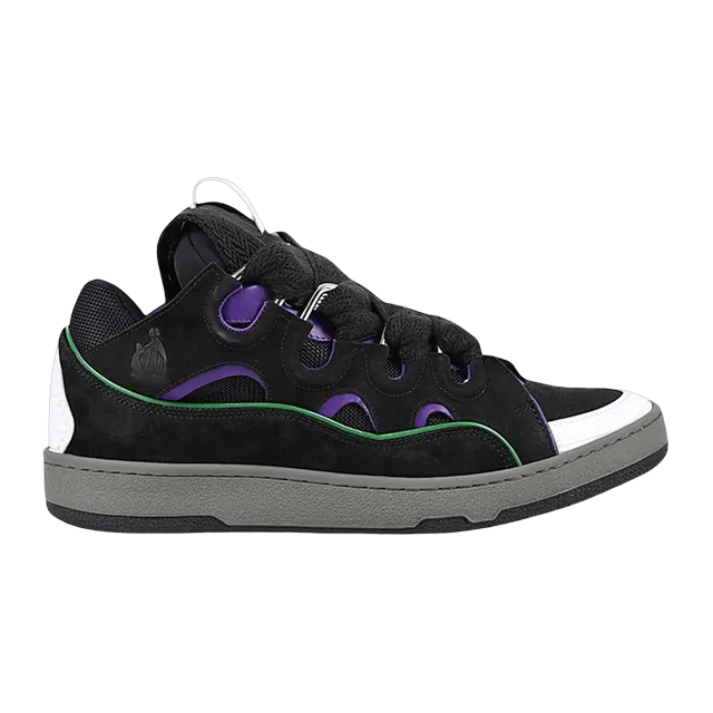 Lanvin Sneakers Curb Black — Authentic Shoes & Footwear at CLZTURE