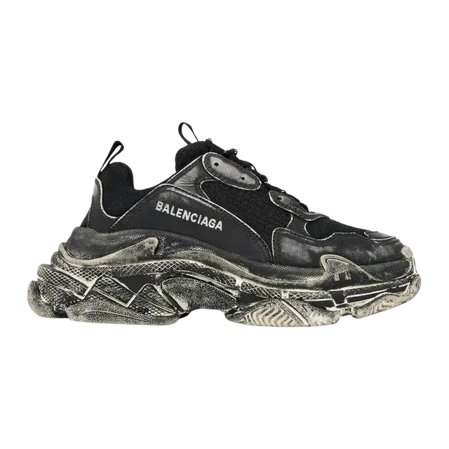 Balenciaga Triple S Faded Black — Authentic Shoes & Footwear at CLZTURE