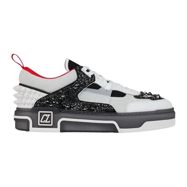 Christian Louboutin Astroloubi Strass Eternity Black Grey — Authentic Shoes & Footwear at CLZTURE