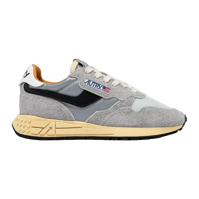 Autry Reelwind Low Grey — Authentic Shoes & Footwear at CLZTURE